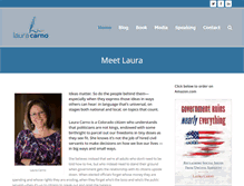 Tablet Screenshot of lauracarno.com